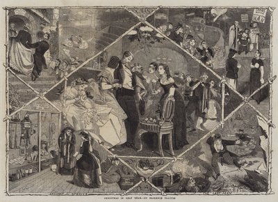 Kerstmis in Schrikkeljaar door Florence Claxton